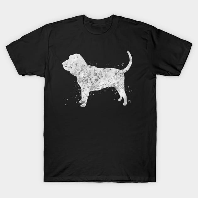 Bloodhound dog T-Shirt by Yahya Art